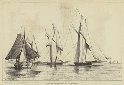 Spinnakers e Spinnakers, in una Calma Ruggente da Henry Spernon Tozer